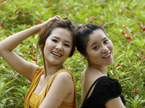 Hai chị em ruột cùng dự thi Hoa hậu Việt Nam Hai chị em ruột cùng dự thi Hoa hậu Việt Nam