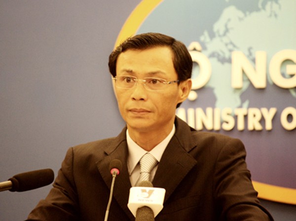 Việt Nam xây dựng luật biển là cần thiết và bình thường Người phát ngôn Bộ Ngoại giao Việt Nam, ông Lương Thanh Nghị. Ảnh: VnExpress