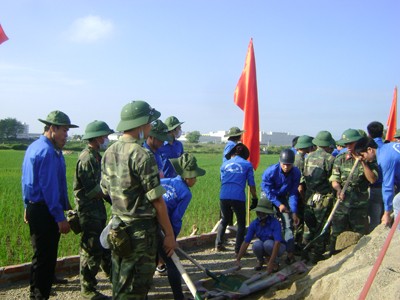 Tuổi trẻ Thủ đô xây dựng “đường Thanh niên” Tuổi trẻ Thủ đô xây dựng “đường Thanh niên”