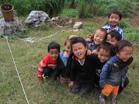 Mùa đông ấm cho trẻ em vùng cao Mùa đông ấm cho trẻ em vùng cao
