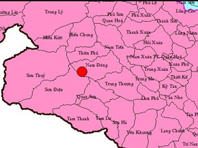 Động đất ở Thanh Hóa do đới đứt gãy sông Mã Động đất ở Thanh Hóa do đới đứt gãy sông Mã
