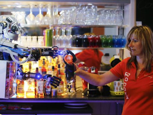 Kỳ lạ quán bar robot Kỳ lạ quán bar robot