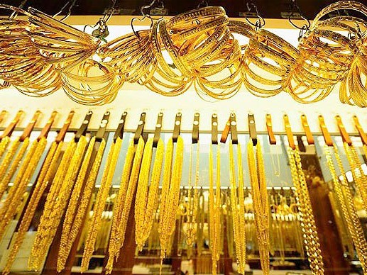 Giá vàng giảm mạnh Giá vàng giảm mạnh