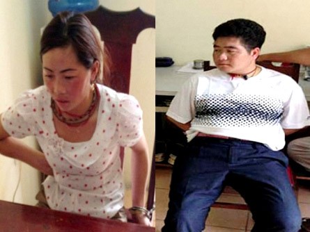 Người đưa vợ chồng Tàng Keangnam 'xộ khám' Đối tượng Lương Thị Thảo và Tàng Keangnam tại CQCA
