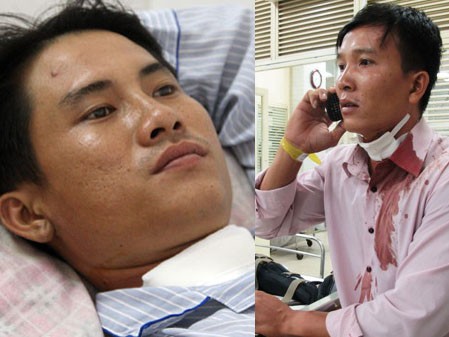 Kẻ cắt cổ hai phụ huynh bị tâm thần? Anh Phúc và anh Nhuần - hai nạn nhân của vụ cắt cổ trước cổng trường