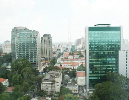 TP.HCM: Giá thuê văn phòng hạng A giảm 1,9% TP.HCM: Giá thuê văn phòng hạng A giảm 1,9%