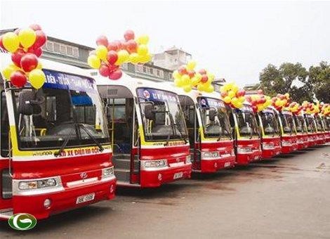 Transerco bổ sung, thay mới 52 xe buýt Transerco bổ sung, thay mới 52 xe buýt