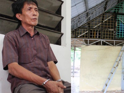 Bắt chủ xưởng gỗ giam công nhân trong khung sắt Bắt chủ xưởng gỗ giam công nhân trong khung sắt
