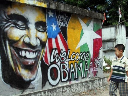 Cơn sốt Obama ở Myanmar Cơn sốt Obama ở Myanmar