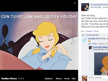 Phản cảm trào lưu chế ảnh nhân vật cổ tích Phản cảm trào lưu chế ảnh nhân vật cổ tích