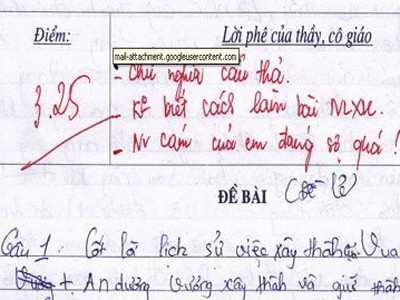 Phát hoảng với bài văn lạ của nữ sinh kể chuyện Tấm-Cám Phát hoảng với bài văn lạ của nữ sinh kể chuyện Tấm-Cám