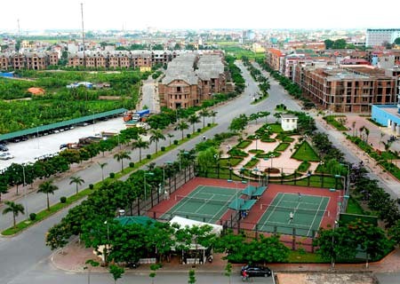 Giá nhà đất khu đô thị tiếp đà trượt dốc Giá nhà đất khu đô thị tiếp đà trượt dốc