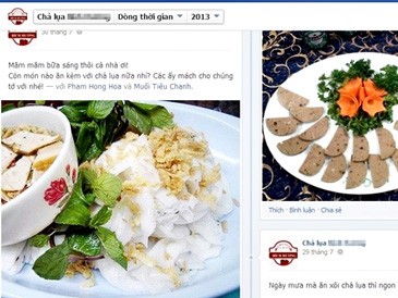 Kinh doanh món ngon quê nhà trên facebook Kinh doanh món ngon quê nhà trên facebook
