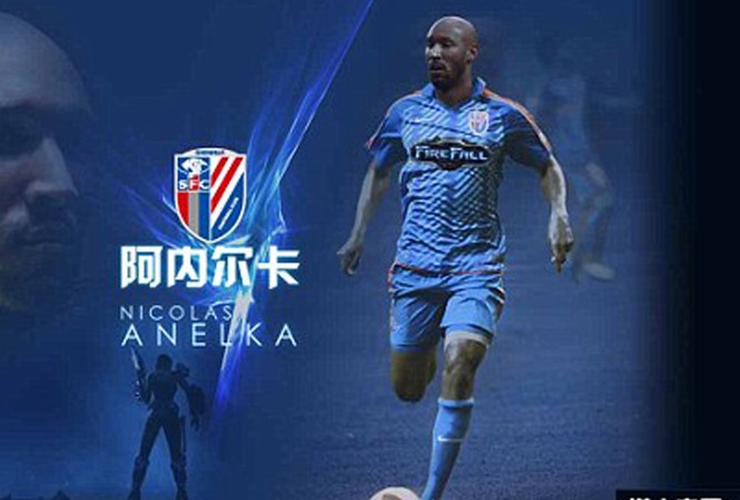 Anelka và sứ mệnh khai phá bóng đá Trung Quốc Anelka và sứ mệnh khai phá bóng đá Trung Quốc