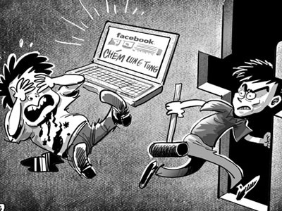 'Chém' trên 'phây', gây trọng tội 'Chém' trên 'phây', gây trọng tội