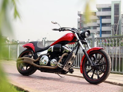 Ngẩn ngơ trước xế độ Honda Fury Ngẩn ngơ trước xế độ Honda Fury