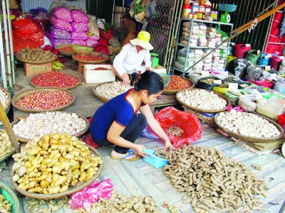 Nông, thủy sản Trung Quốc tràn ngập chợ Nông, thủy sản Trung Quốc tràn ngập chợ