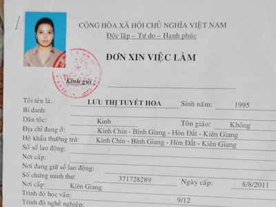 Không được làm công nhân vì xã phê lý lịch xấu Không được làm công nhân vì xã phê lý lịch xấu