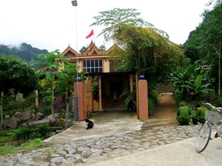 Bắt đối tượng nổ mìn nhà chủ tịch xã Ngôi nhà nơi xảy ra vụ nổ