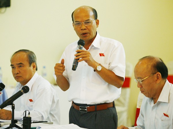 Phòng chống rửa tiền: 6 năm chưa phát hiện vụ nào ĐB Đỗ Văn Đương: Nếu nền kinh tế vẫn sử dụng nhiều tiền mặt, luật này không thể chống tội phạm rửa tiền được. Ảnh: Hồng Vĩnh