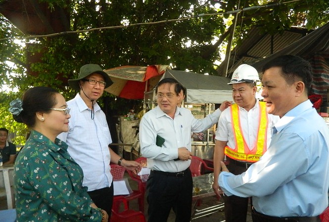 Tân Chủ tịch HĐND TPHCM kiểm tra dự án chống ngập 10.000 tỷ Tân Chủ tịch HĐND TPHCM kiểm tra dự án chống ngập 10.000 tỷ