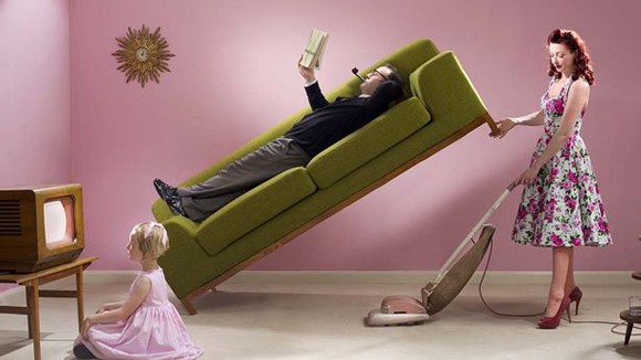 Lợi ích tuyệt vời khi làm việc nhà Việc nhà là của phụ nữ - quan điểm đã lỗi thời
