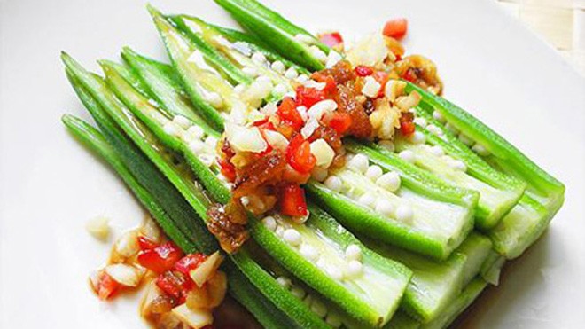 Đậu bắp - nguồn dinh dưỡng kỳ diệu Đậu bắp - món ăn giải nhiệt ngày hè