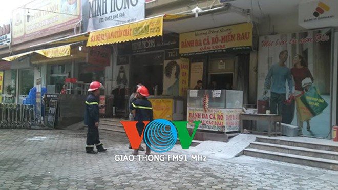 Bình gas phát nổ, cả chung cư nháo nhác Hiện trường vụ nổ tại đường Lưu Hữu Phước