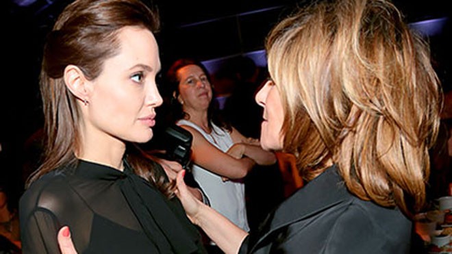 Lộ hàng loạt e-mail nói xấu các sao Hollywood Angelina Jolie và Amy Pascal. Ảnh: AP.