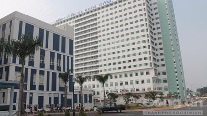 Gọi điện cho người thân rồi nhảy lầu bệnh viện tự tử Bệnh viện đa khoa Đồng Nai- nơi xảy ra vụ tự tử - Ảnh: Thể Trịnh