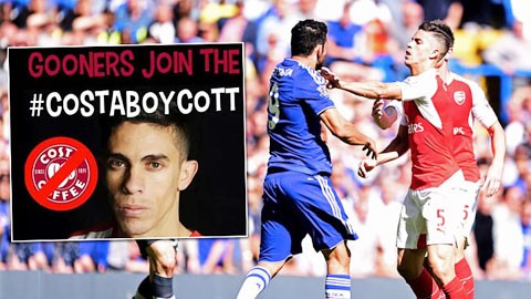 Hãng cà phê vạ lây vì Costa Chiến dịch “Costa Coffee” nhằm tẩy chay Diego Costa của fan Arsenal đã bắt đầu