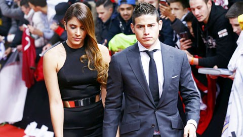 Sao Real phủ nhận lừa dối vợ hẹn hò 'ngoài luồng' James Rodriguez khẳng định mình vô tội và đang hạnh phúc với cô vợ Daniela