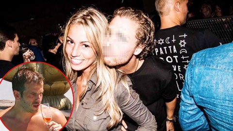Bồ mới của ngôi sao Van der Vaart cặp kè trai lạ Van der Vaart đang lo mất bồ cô bồ trẻ Christie Bokma