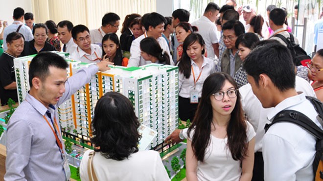 Địa ốc phía Tây Sài Gòn tăng nhiệt Một dự án nằm ở phía Tây TP HCM tọa lạc ngay trung tâm quận Tân Phú. Ảnh: V.L