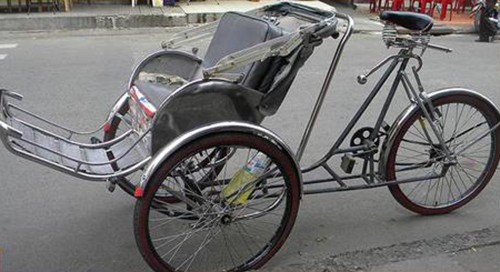 Cảnh sát Mỹ truy tìm chiếc xích lô Việt 2.000 USD bị trộm Chiếc xích lô bị trộm có giá khoảng 2.000 USD. Ảnh minh họa: CBS8