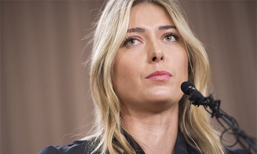 Sharapova gửi tâm thư cho người hâm mộ sau bê bối doping Sharapova nói cô sử dụng meldonium suốt 10 năm qua mà không biết rằng chất này mới bị đưa vào danh mục cấm từ đầu năm 2016. Ảnh: AFP.