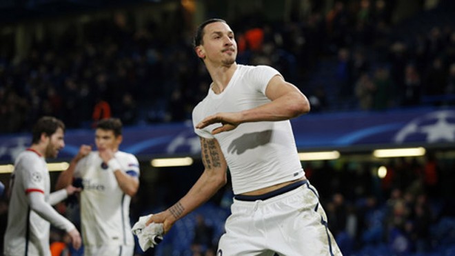 Rio Ferdinand: 'Arsenal nên mua ngay Ibrahimovic' Ibrahimovic ghi bàn đều đặn ở tuổi 34. Ảnh: Reuters.