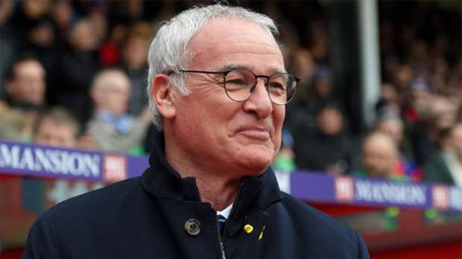 Ranieri: 'Cả thế giới đang nói về Leicester City' Ranieri đang tiến tới danh hiệu lớn nhất trong sự nghiệp HLV. Ảnh: Reuters
