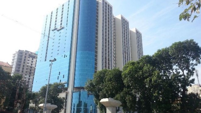 Mua chung cư cao cấp, nhận chất lượng bình dân Chung cư Hồ Gươm Plaza bị khách tố chất lượng thấp. Ảnh: Internet