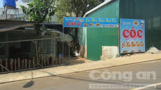 Can ngăn ẩu đả trong đêm, một thanh niên bị đâm chết Địa điểm quán xảy ra vụ án mạng