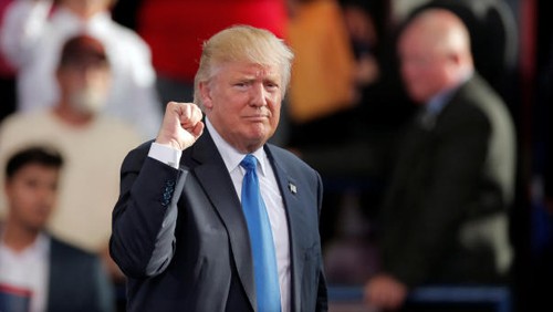 Trump từng tuyên bố sẽ không nhận lương nếu làm tổng thống Tổng thống Mỹ mới đắc cử Donald Trump. Ảnh: Reuters
