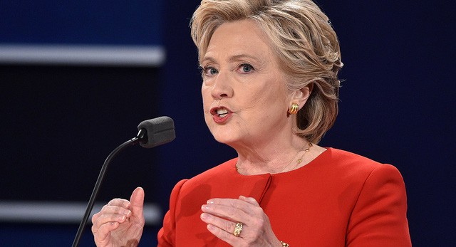 Bà Clinton dẫn trước ông Trump hơn 2 triệu phiếu phổ thông Ứng viên tổng thống đảng Dân chủ Mỹ Hillary Clinton. (Ảnh: Getty)