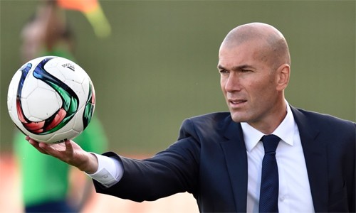 Zidane san bằng kỷ lục bất bại trong lịch sử Real Zidane đang gặt hái thành công lớn với vai trò HLV. Ảnh: Reuters