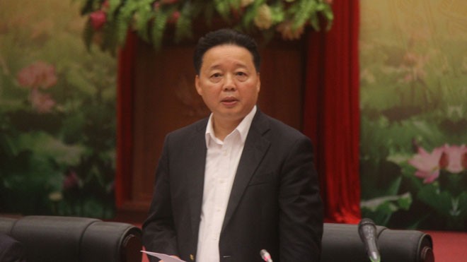 'Nước ngoài dùng máy bay, tên lửa dự báo bão, còn ta chưa có' Bộ trưởng Trần Hồng Hà.