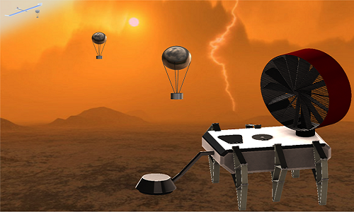 Kỳ lạ, NASA học người Ai cập cổ để khám phá sao Kim Mô hình các tàu thăm dò thuần túy cơ học để nghiên cứu các môi trường khắc nghiệt. Ảnh: NASA.
