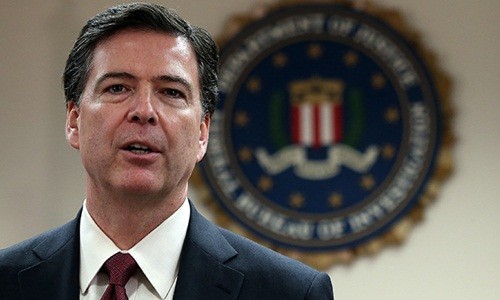 Trump 'trảm tướng' FBI, bóng ma bê bối Nixon ám ảnh Ông James Comey, người vừa bị Tổng thống Mỹ Donald Trump sa thải chức vụ giám đốc Cục Điều tra Liên bang Mỹ (FBI). Ảnh: AFP