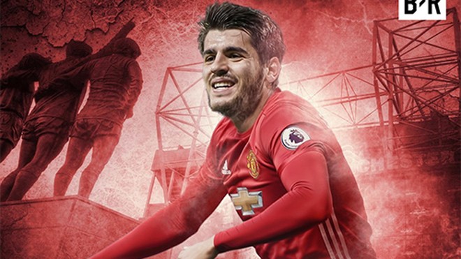 Thành Manchester sắp đón 2 ngôi sao tấn công giá cao Morata có thể sẽ trở thành người của Man Utd ngay đầu tuần này. Ảnh: Bleacher Report.
