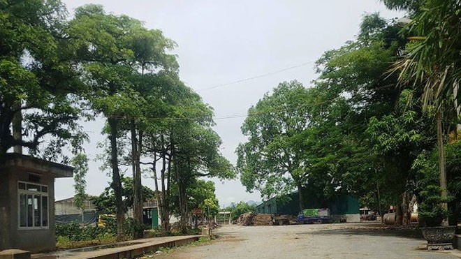 Nữ công nhân tử vong trong hồ chứa nước công ty giấy Công ty cổ phần giấy Mục Sơn, nơi xảy ra vụ tai nạn lao động
