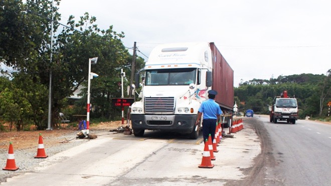 Tin mới vụ thanh tra giao thông bị nhắn tin doạ tông chết Trạm cân 55, nơi xảy vụ việc thanh tra giao thông nhận được tin nhắn đe dọa