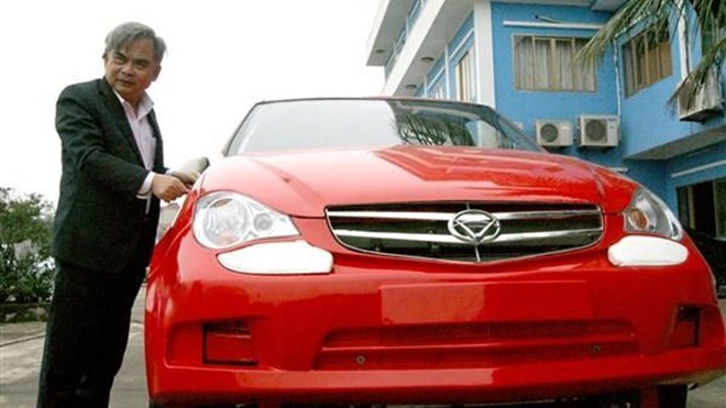 Chủ tịch Vinaxuki: “Tôi tin ôtô của Vingroup sẽ thành công” Ông Bùi Ngọc Huyên bên giấc mơ dang dở.